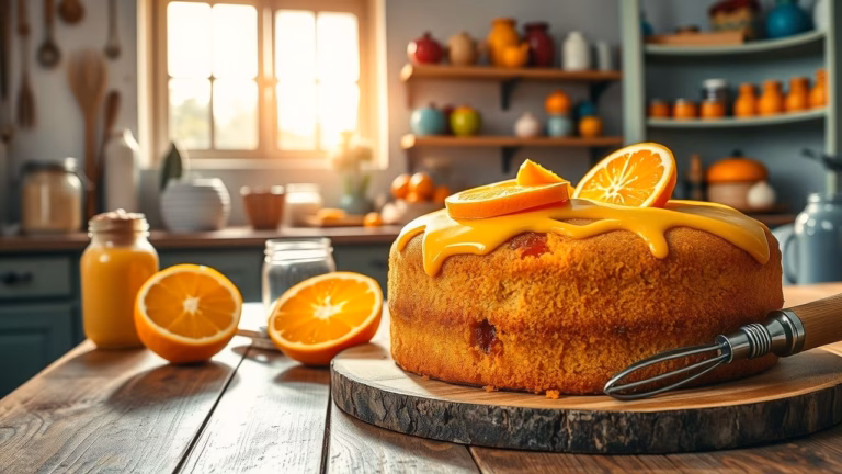 Descubra o Creme de Laranja Versátil que Vai Revolucionar Seus Bolos e Tortas!
