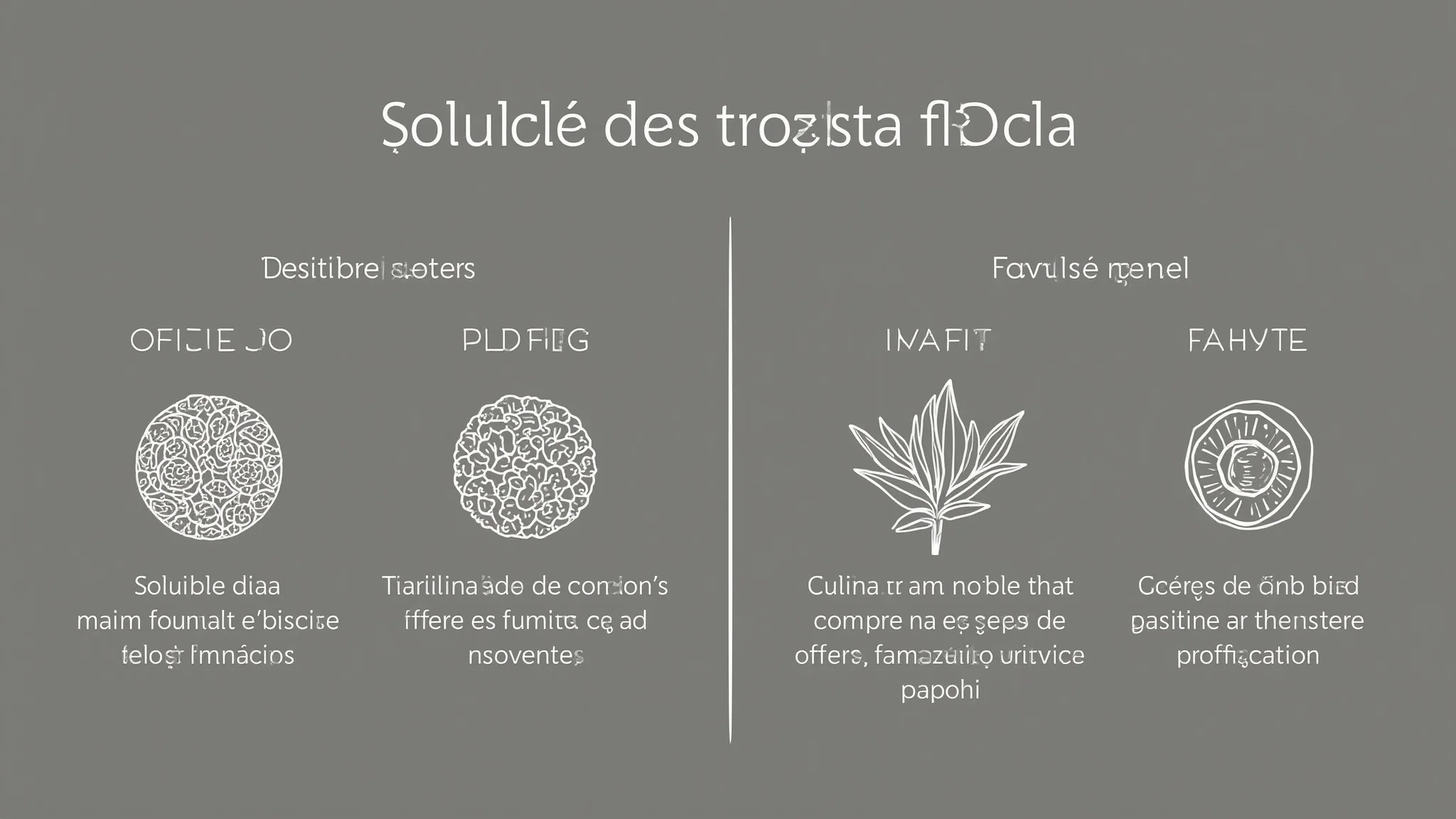 Infográfico: Fibras solúveis x insolúveis.