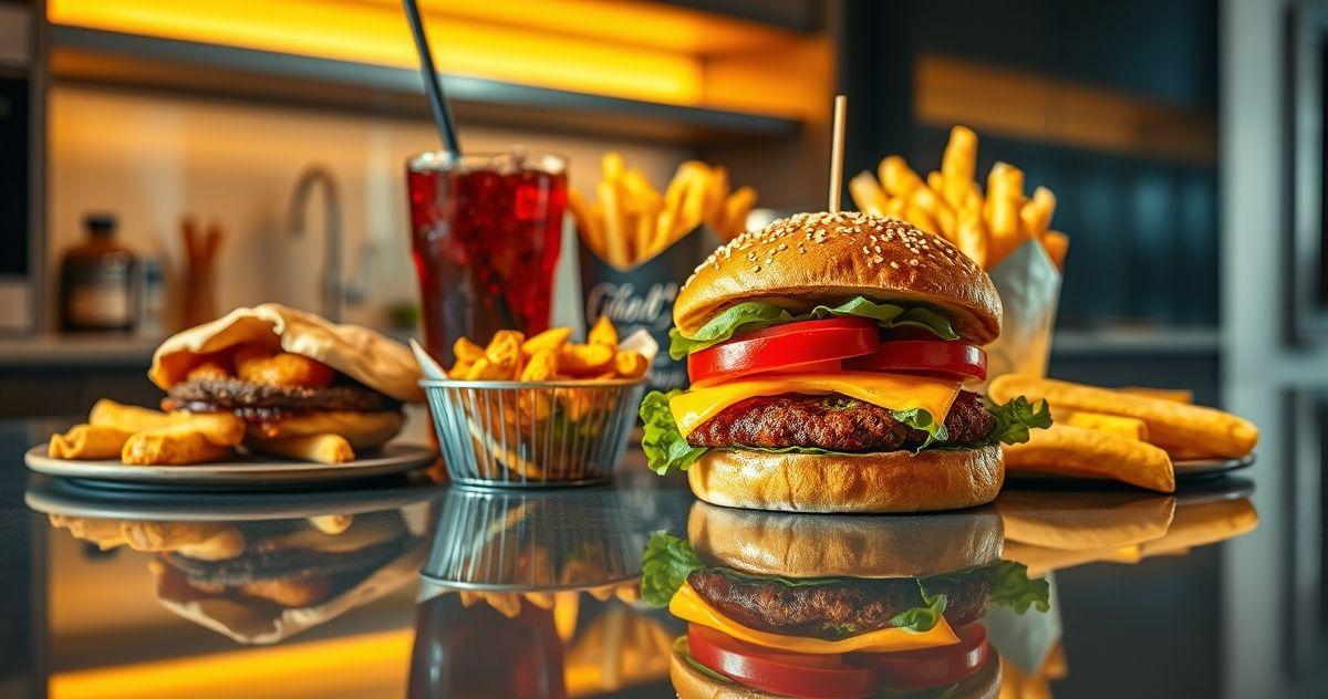 lanches rápidos