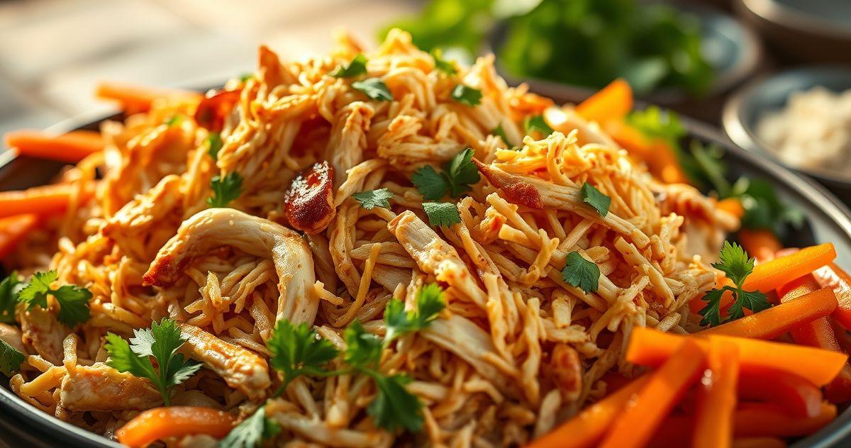 receitas de frango desfiado