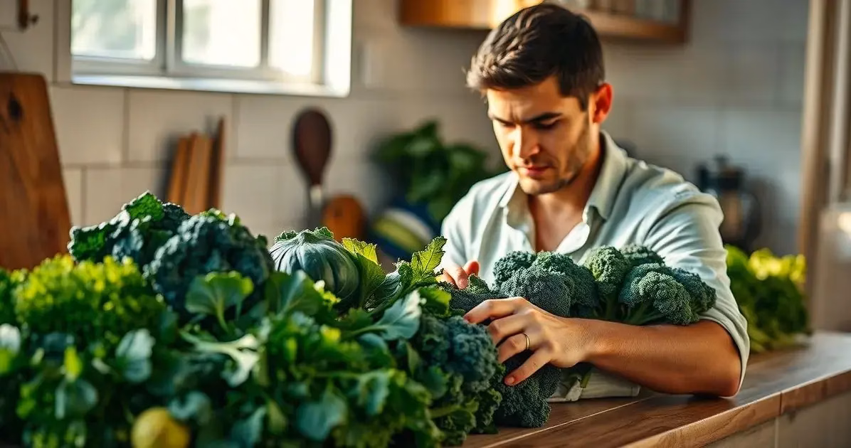 verduras para a saúde da próstata