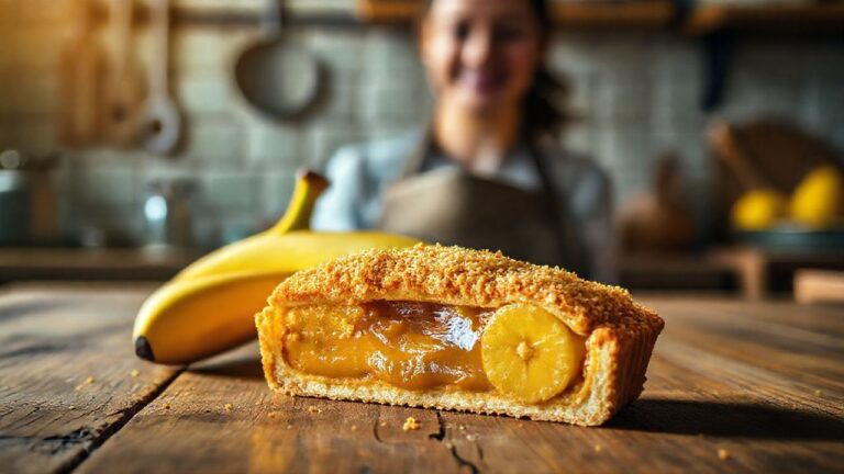 Torta de Banana com Farofa Crocante: A Receita Caseira que Aquece o Coração