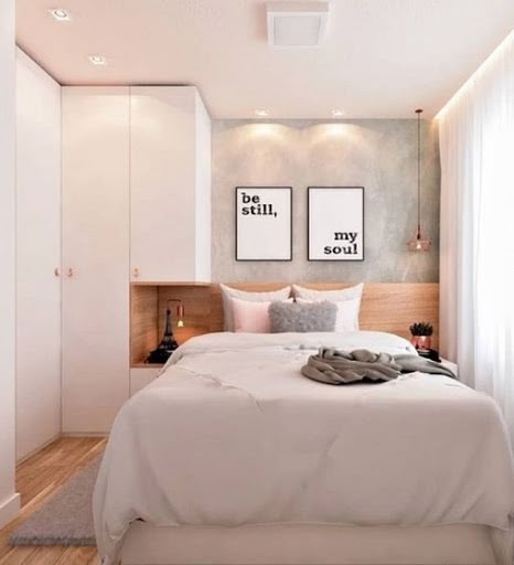 Quarto de Casal Planejado: 70 Ideias ...