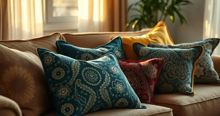 Almofadas para Sofá Como Combinar Cores e Estampas