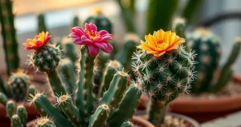 Como Cuidar de Cactos com Flores: O Segredo da Florada