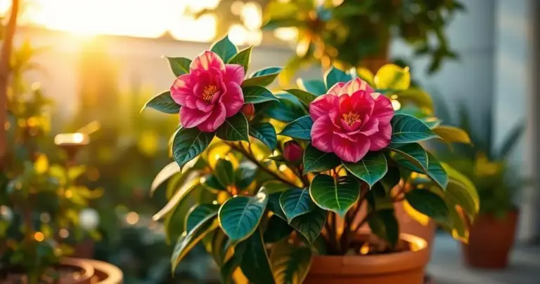 Camélias em Vaso: O Guia Para Uma Floração Exuberante