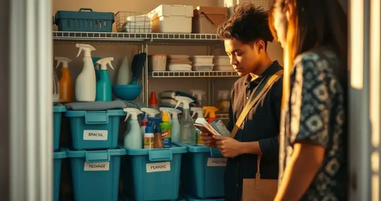 Como Organizar Material de Limpeza: Otimize seu Espaço