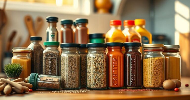Como Organizar Potes de Tempero: 10 Dicas Criativas