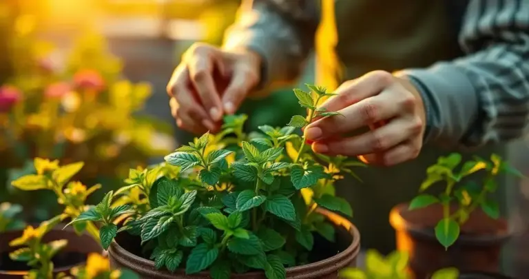 Como Plantar Hortelã em Vaso: Guia Rápido e Fácil