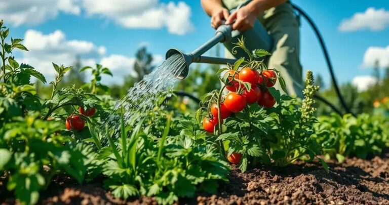 Como Regar a Horta Corretamente: Evite Erros Fatais