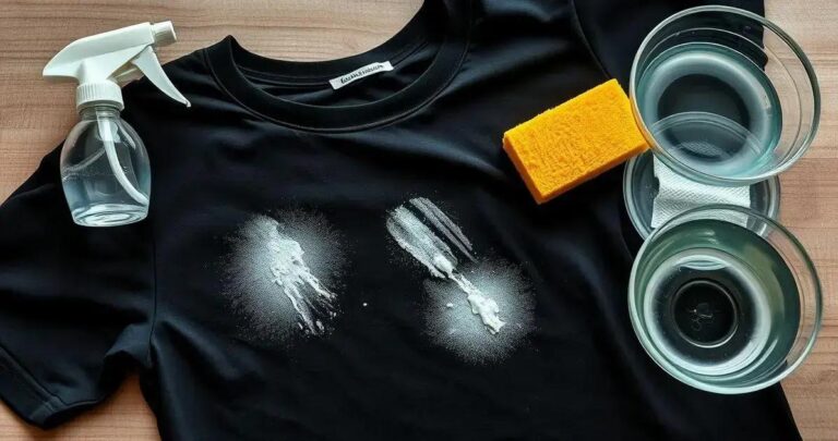 Como Remover Aquelas Manchas Brancas de Desodorante da Roupa Preta