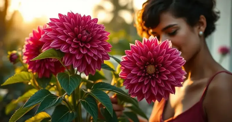 Dália em Vaso: Como Cuidar Para Ter Flores Gigantes