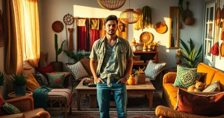 Decoração Boho o Estilo que Mistura Cores e Texturas