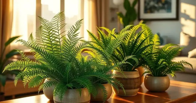 Decoração com Samambaias a Planta do Momento