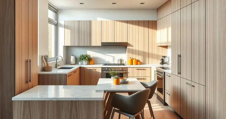 Decoração de Cozinha Pequena Planejada e Cheia de Estilo