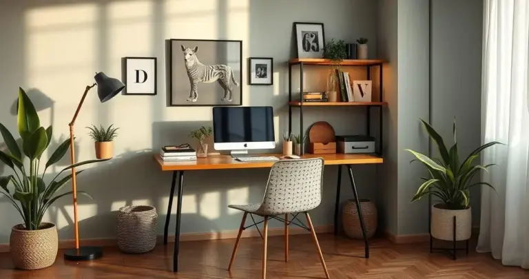 Decoração de Escritório em Casa para um Trabalho mais Feliz