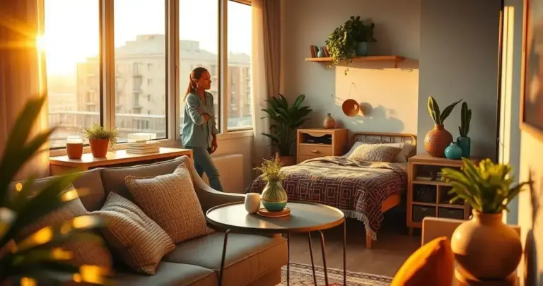 Decoração de Kitnet Dicas para um Espaço Pequeno e Funcional