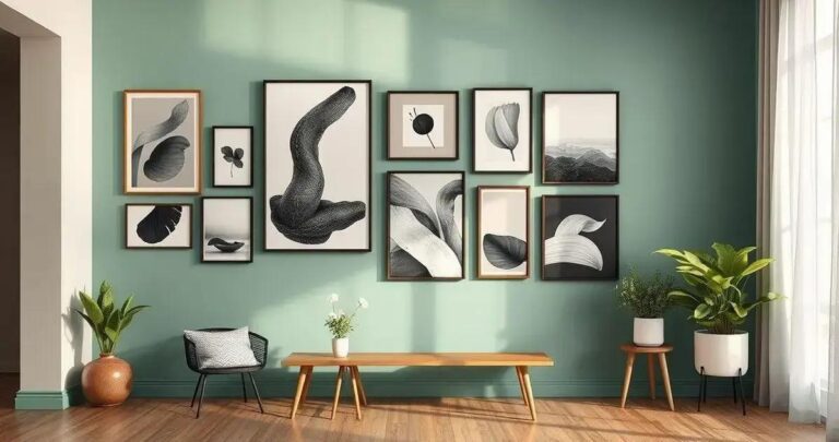 Decoração de Parede Como Escolher a Cor e os Quadros Certos