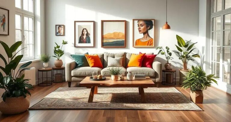 Decoração de Sala Simples e Aconchegante com Toque Pessoal
