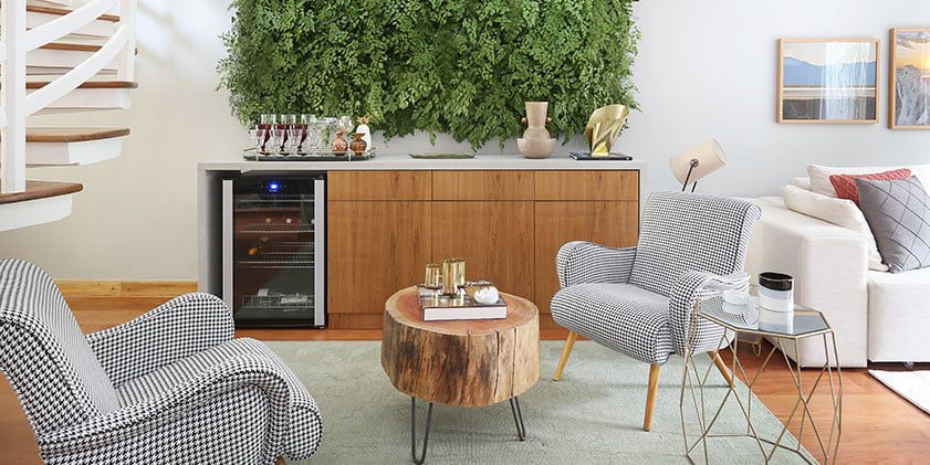 decorar seu ambiente com uma adega