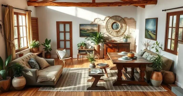 Decoração Rústica Dicas para uma Casa com Clima de Campo