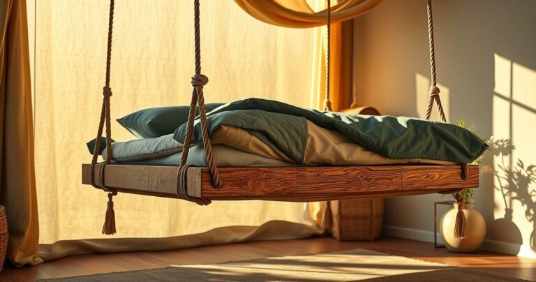 Diy Cama Suspensa: Transforme seu quarto com uma cama flutuante única!