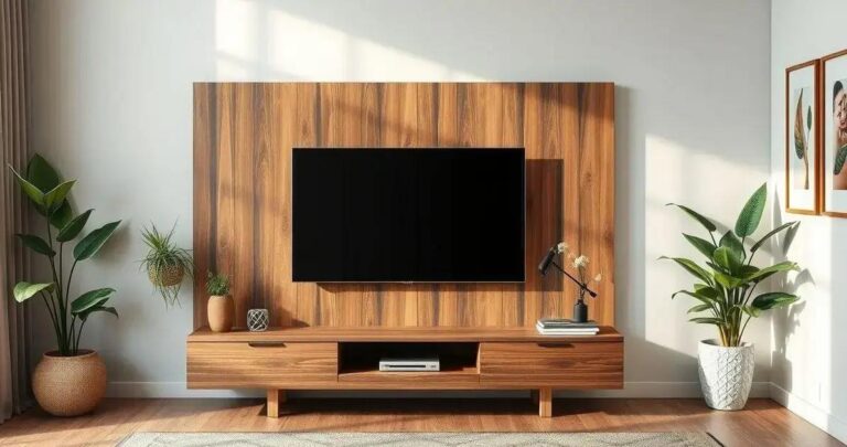 Painel de TV DIY Como Fazer um Modelo Moderno e Barato