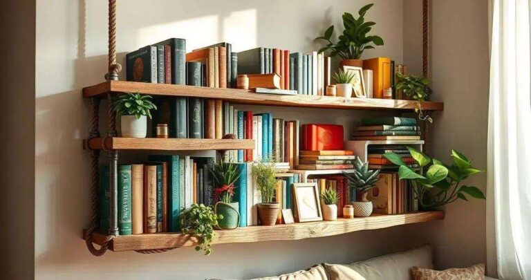 Prateleiras para Livros DIY Ideias Criativas e Fáceis de Fazer