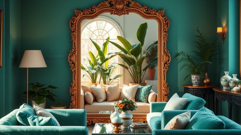 Decoração com Espelhos: 10 Truques para Ampliar Espaços