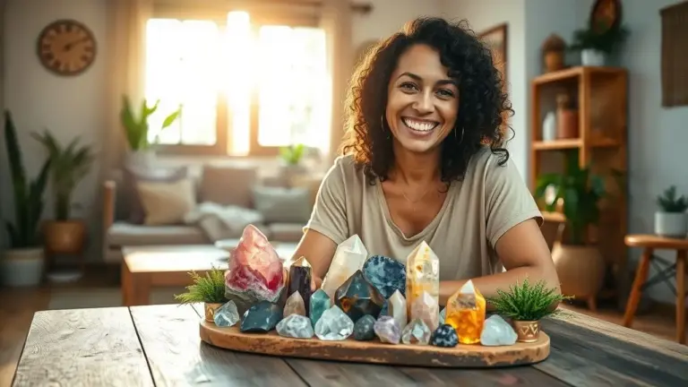 A energia das pedras: Como usar cristais para harmonizar e proteger seu lar
