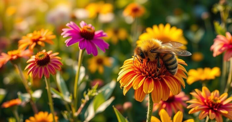 Jardim de Abelhas: 12 Flores Para Atrair Polinizadores