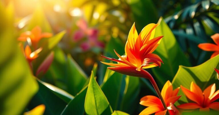 Jardim Tropical: 10 Flores Para um Visual Exuberante