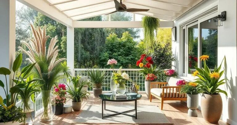 Ideias De Flores Suspensas Para Uma Varanda Charmosa E Moderna
