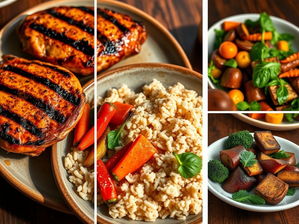 Receitas fáceis e deliciosas com Tempero Ana Maria Braga: Frango, Arroz e Legumes