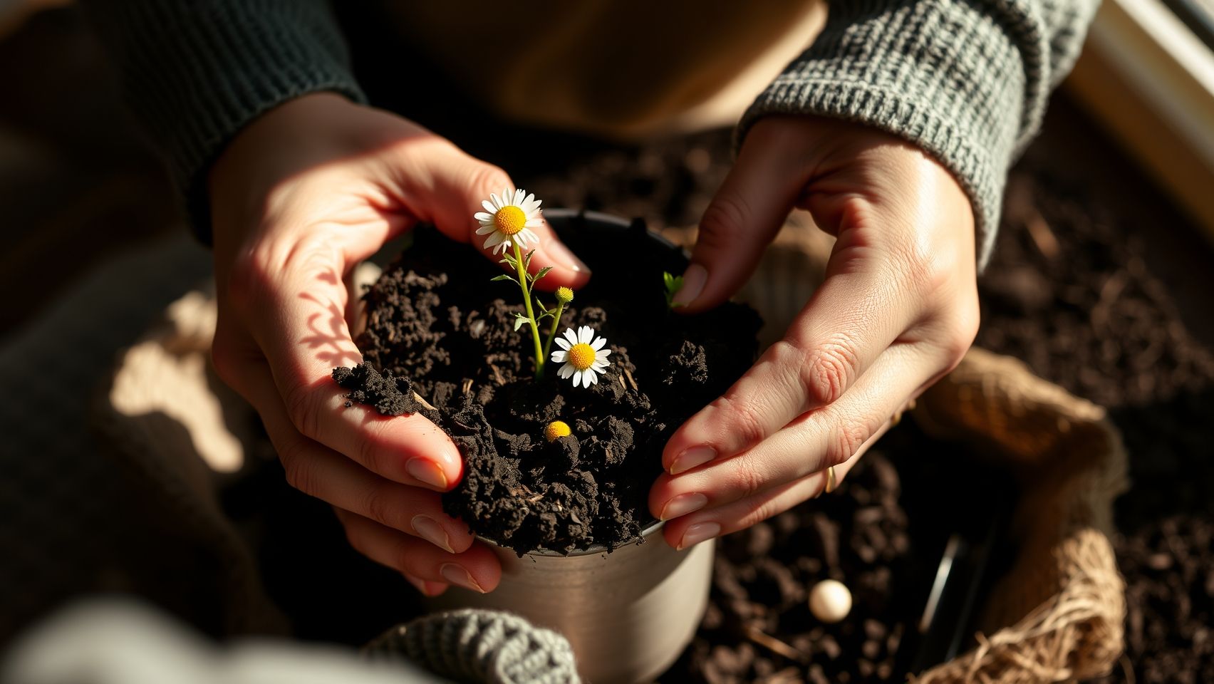Passo a passo: como plantar camomila a partir de sementes. Dicas para um cultivo de sucesso em casa e no jardim.