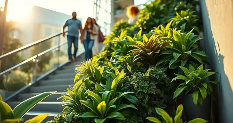 Horta em Escada: Otimize seu Espaço com Estilo