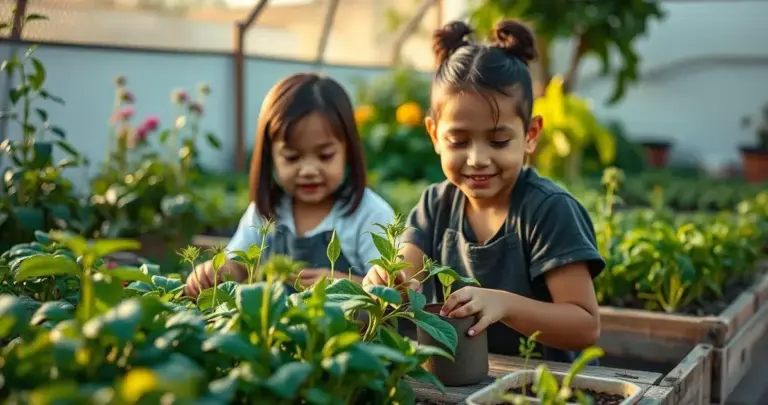 Horta na Escola: Um Projeto Educacional Transformador