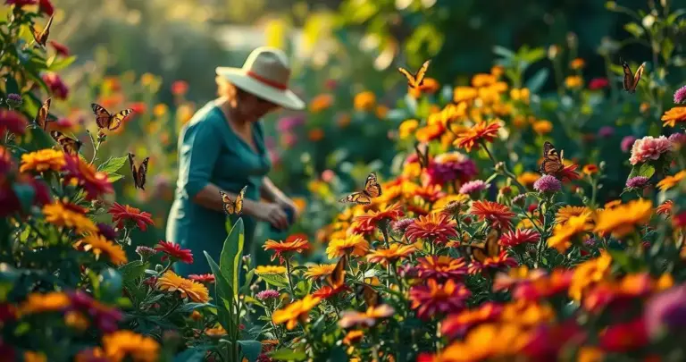 Horta para Borboletas: Atraia Vida para seu Jardim