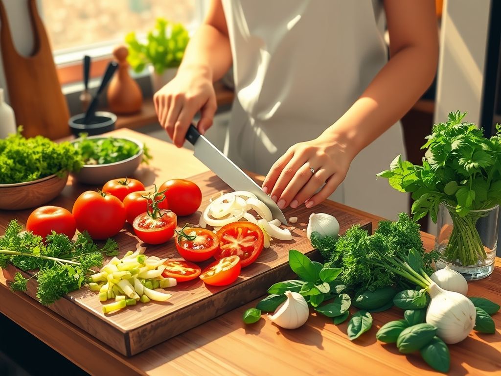 Cozinhando em casa com temperos naturais: receita caseira para controlar a pressão alta.