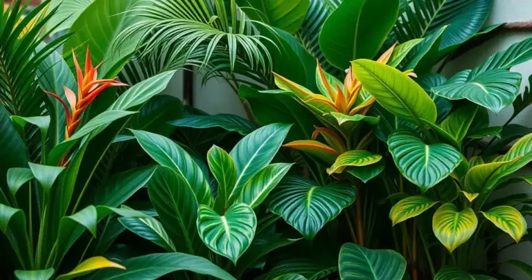 Jardim Tropical: 15 Plantas Para um Visual Exuberante