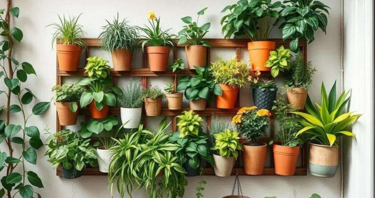 Jardim Vertical com Flores: Transforme Seu Espaço em um Oásis Particular