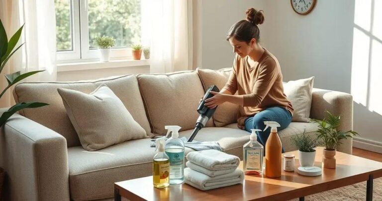 Limpeza de Sofá a Seco em Casa Guia Completo e Fácil
