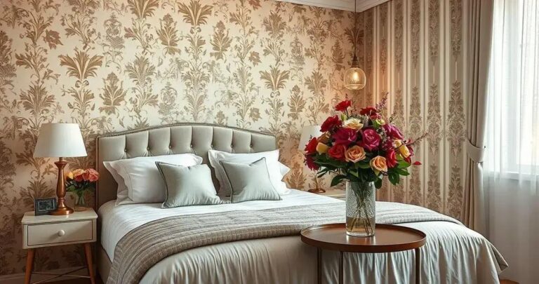 Papel de Parede para Quarto de Casal 30 Inspirações Românticas