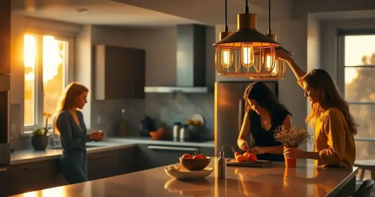 Pendentes para Cozinha Como Escolher a Iluminação Certa para a Bancada