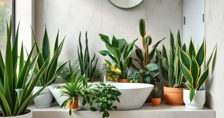 7 Plantas Perfeitas Para Decorar o Banheiro