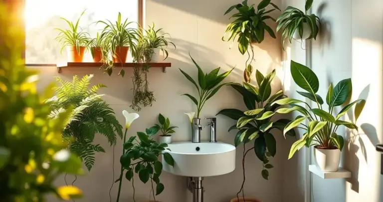 Plantas para Banheiro sem Janela: 10 Espécies Ideais