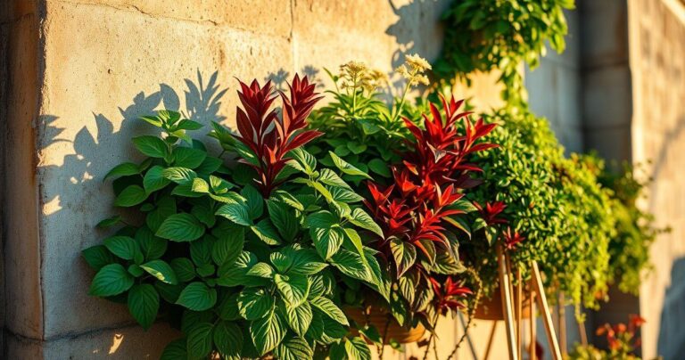 Jardim Vertical Externo: 10 Plantas Resistentes ao Sol
