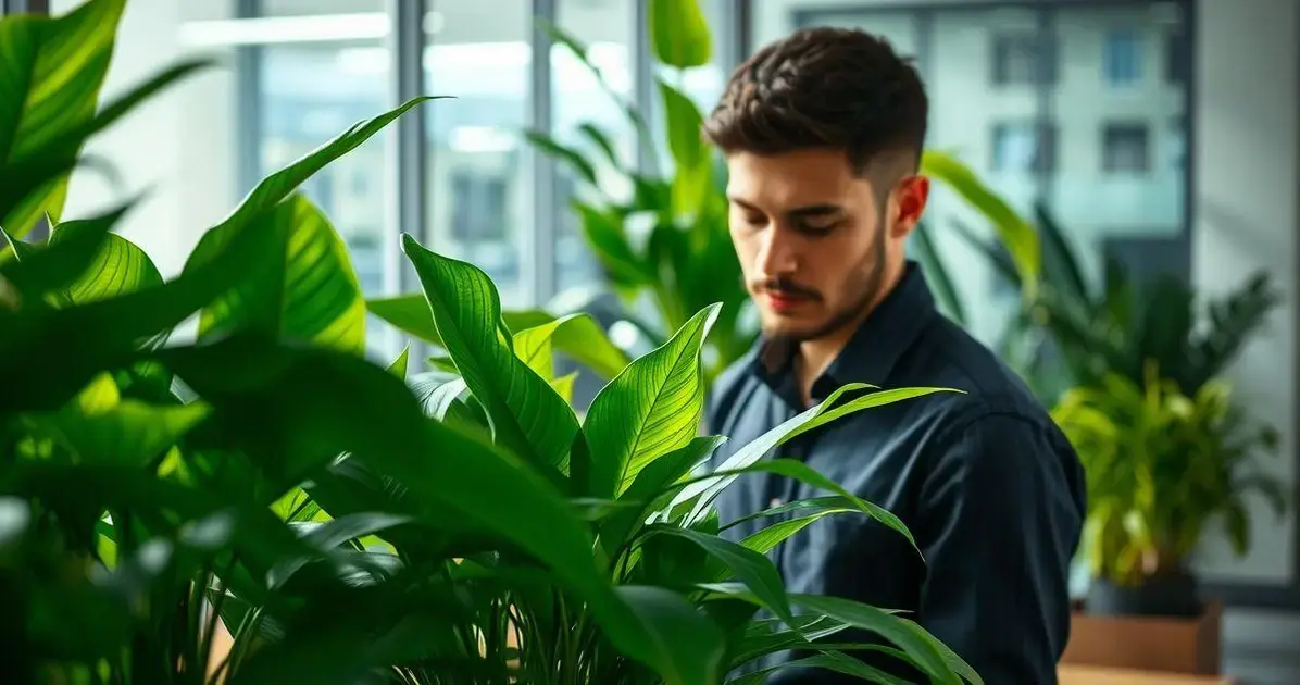 plantas para ter no escritório