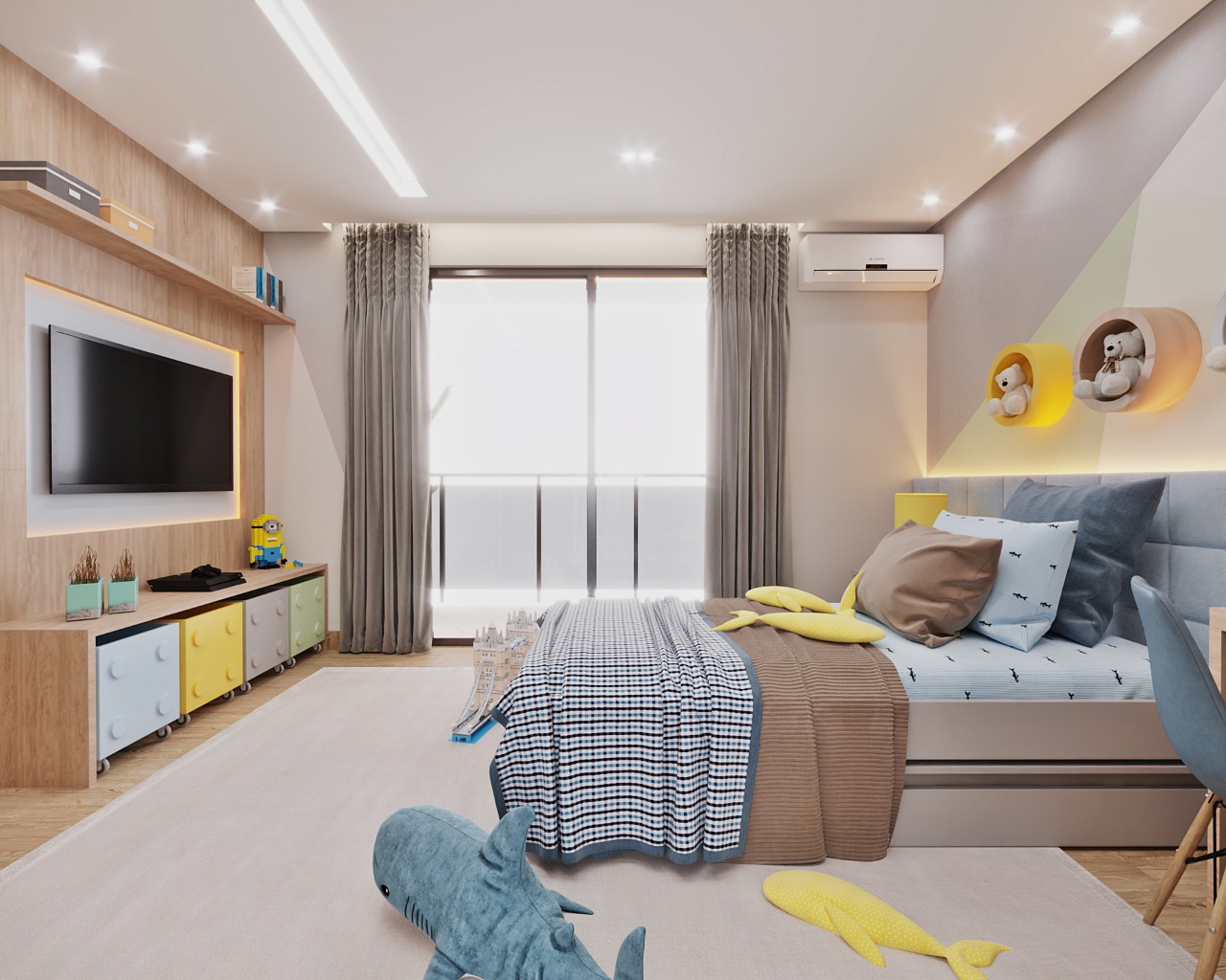 Projeto Quarto Infantil Masculino ...