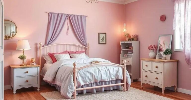 Quarto de Menina Decorado dos Sonhos com Pouco Dinheiro